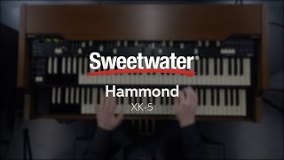 Hammond XK5 Organ System Demo at Sweetwater [upl. by Negam303]