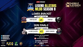 PLAY OFF MOBILE LEGENDS DAY 3 LEGEND ALL STARS SEASON 8 [upl. by Eliades855]