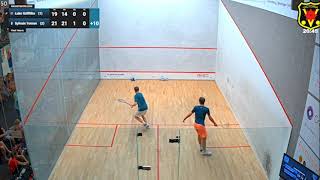 Match Highlights  2024 FIR Racketlon World Championships mens final Griffiths vs Ternon [upl. by Wiskind737]