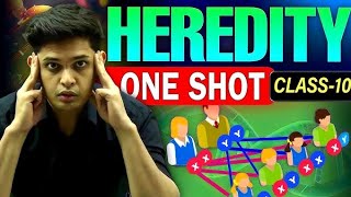 HEREDITY class 10 oneshot prashant kirad🔥class10 prashant motivation class10science trending [upl. by Marjana816]