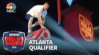 Caleb Watson at the Atlanta Qualifier  American Ninja Warrior 2016 [upl. by Eedak]