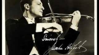 Jascha Heifetz  Vieuxtemps Concerto 4 in d 1st mov [upl. by Balliol]