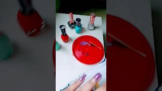 Nail polish combination nails  naildesign [upl. by Hnacogn]