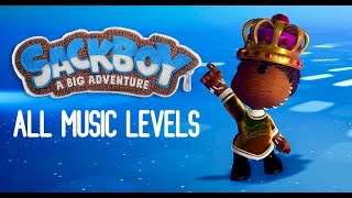 Sackboy A Big Adventure • All Music Levels [upl. by Akeimat]