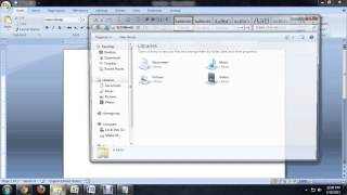 How to Make a New Folder in Microsoft Word  Tech Niche [upl. by Anividul]