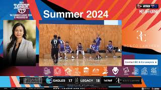 RD 8 Summer League Eagles vs Legacy  10 November 2024 [upl. by Vinaya]