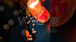 Diy water candle ✨ [upl. by Eanyl124]