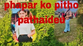 phapar ko pitho pathaideu aama yaha ko chamal sarai nai mahangodidibahinivlog1part3villagelife [upl. by Edora580]