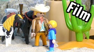 Playmobil Western Film  4 Rettung von Ahanu  Die Büffel Herde  The Clantons  Kinder Spielzeugw [upl. by Arjan607]