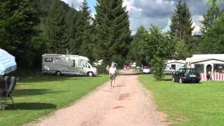 Campingplatz Buettelwoog im Dahner Felsenland Clip 1 [upl. by Eenert]