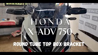 XADV 750 2ND GEN Round tube bracket [upl. by Norej219]