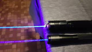 447nm vs 465nm laser beams [upl. by Moscow]