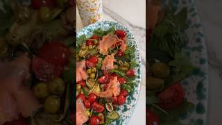 Salmon Salad Recipe EASY Italian Cooking for a Healthy Meal [upl. by Haron]