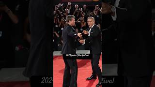 2024Venice Film FestivalGeorge Clooney andBrad Pitt Premiere Wolfsat Venice Film Festivalshorts [upl. by Eide]