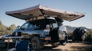 Mounting Overland Pros 4K on GOBI Stealth Roof Rack  GX 460 Overland Build [upl. by Milewski]