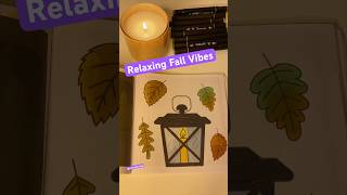 Satisfying fall Coloring Page asmr satisfyingvideo [upl. by Laefar531]