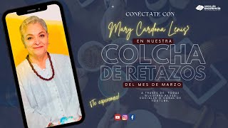 COLCHA DE RETAZOS MES DE MARZO  CON MARY CARDONA LENIS [upl. by Anovahs]