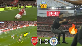 😱Arsenal 10 Manchester CityGabriel Martinelli Crazy FinishHavertz AssistsMikel Arteta Reaction [upl. by Enehs]