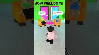 How Well Do You Know Me  Bestfriends Edition 👯‍♀️👯‍♀️ roblox adoptme adoptmeroblox shorts [upl. by Aikrehs142]