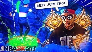 I CREATED THE GREATEST JUMPSHOT ON THE RAREST LEGEND BUILD NBA 2k20 BEST JUMPSHOT [upl. by Congdon]