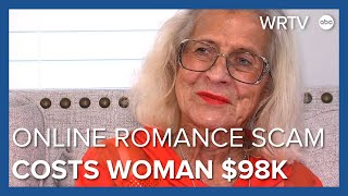 84yearold woman loses 98K in online romance scam [upl. by Haletky]