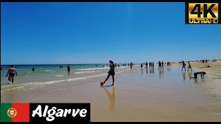 Tavira Island  Beach Walk  Algarve  Portugal 4K [upl. by Dorin149]