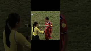 Is that red card fair youtubeshorts footballdesign saffchampionship2024 [upl. by Eimmij]