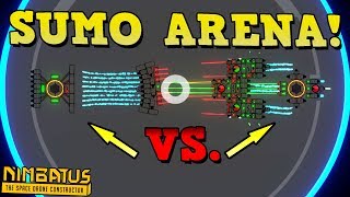 SUMO ARENA CHALLENGES  Nimbatus The Space Drone Constructor Gameplay Ep 4 [upl. by Genovera]