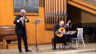 ionbogdanstefanescu Telemann  Suite for Flute and Guitar [upl. by Lynden172]