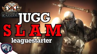 EARTHSHATTER JUGGERNAUT SLAM  PoE Leaguestarter Build 325 Settlers of Kalguur [upl. by Stander917]