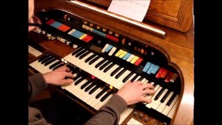 Starmachine2000 by Wintergatan  performed by Auronoxe on Hammond Aurora Classic organ [upl. by Irap882]