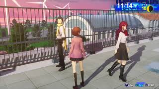 Yukari and Mitsuru  Justice Rank 9  Koromaru Walk  Persona 3 Reload Day 1114 [upl. by Ainitsirk]