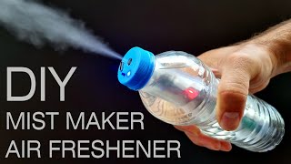 How to make a humidifier using water bottle at home  diy mist maker [upl. by Annabella]