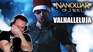 REACTING to NANOWAR OF STEEL Valhalleluja 🎅🔨🎄 [upl. by Nairda]