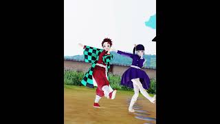 Kanao amp Tanjiro  APT  MMD demonslayer [upl. by Efron]