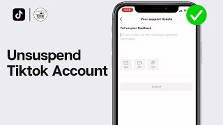 How To Unsuspend TikTok Account 2024 QUICK FIX [upl. by Kynthia]