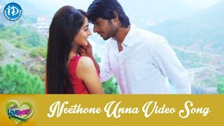 Neethone Unna Video Song  Routine Love Story Movie  Sundeep Kishan Regina  Mickey J Meyer [upl. by Keelin]