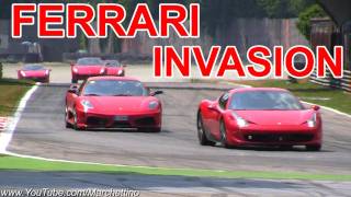 Best of Ferrari Sounds  Track Invasion [upl. by Ahsait]