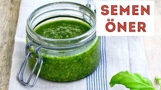 🔊👨‍🍳 GARANTİLİ 💯 KOLAY HERKESİN YAPABİLECEĞİ PESTO SOS TARİFİ ✅  Yemek Tarifleri [upl. by Onilatac]