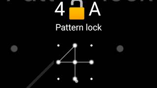 4🔓A Pattern lock dale [upl. by Vernon]