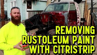 Bug Out Truck Build EP 35  Stripping Paint amp Erasing Sins of the Past by GettinJunkDone [upl. by Helse]