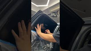 Window film installation using 5 tint on a 2023 Mazda CX50 [upl. by Acemat676]