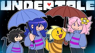 Stroll through Waterfall  UNDERTALE With Swan and Flame  Part 4 [upl. by Vinni]