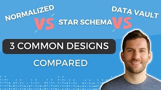 Comparing 3 Types of Data Modeling Normalized vs Star Schema vs Data Vault [upl. by Araik958]