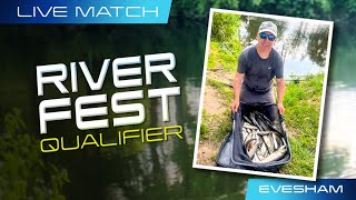 Live Match Fishing Evesham RiverFest Qualifier [upl. by Aneelehs]