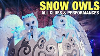 The Masked Singer Snow Owls All Clues Performances amp Reveal [upl. by Suzann]