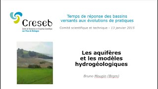 Apports du BRGM  Les aquifères et les modèles hydrogéologiques [upl. by Camilia591]