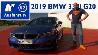 2019 BMW 330i Limousine G20  Kaufberatung Test Review [upl. by Sillyrama]