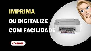 Como usar a Canon PIXMA TS3451 para imprimir ou digitalizar [upl. by Elvie]