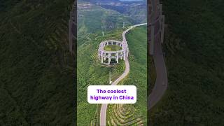 CRAZY Mountain Road in China [upl. by Alyakem129]